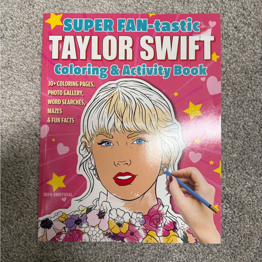 Super Fan-tastic Coloring & Activity Book - Pink